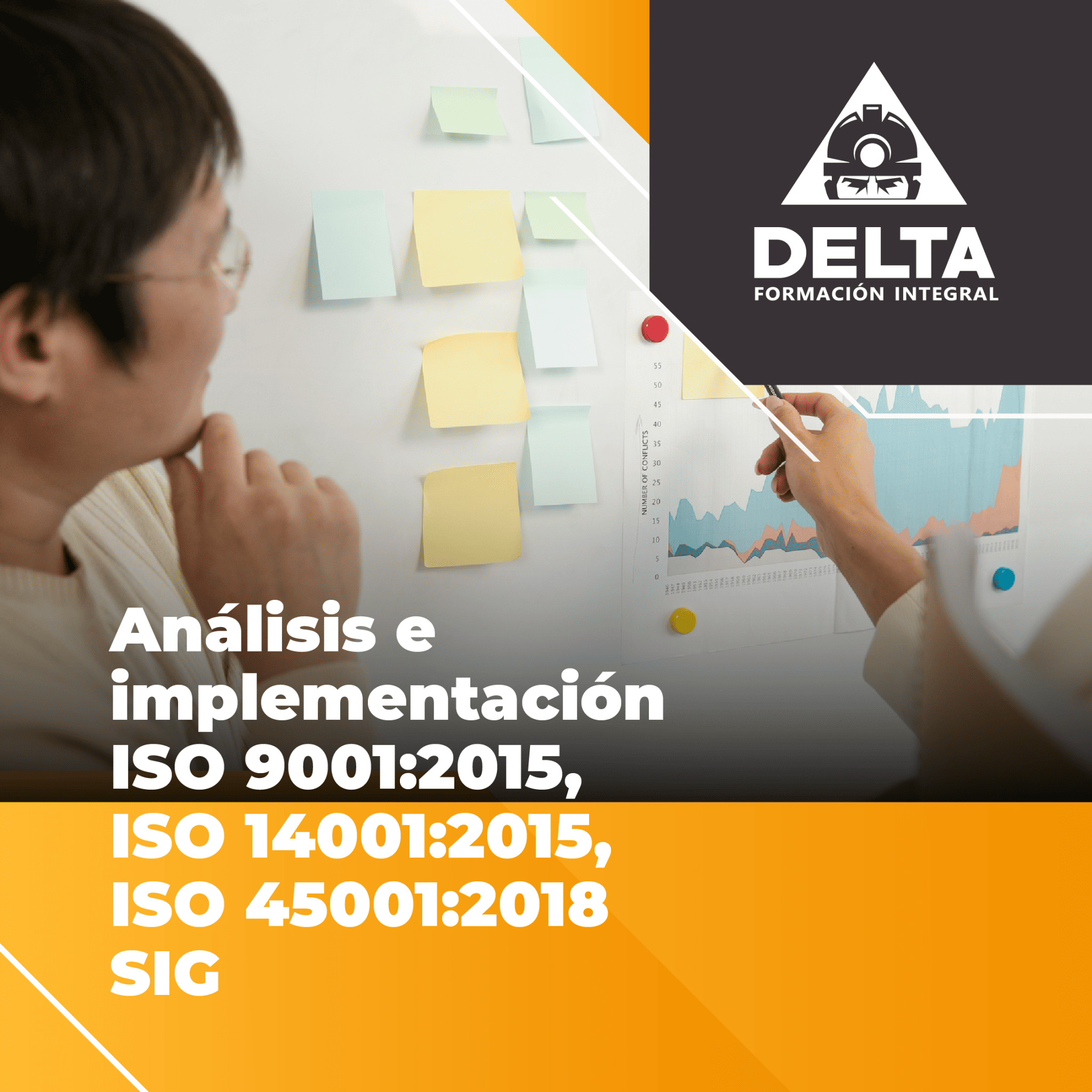 Curso Análisis e Implementación ISO 9001 14001 45001 SIG - Delta Formación Integral