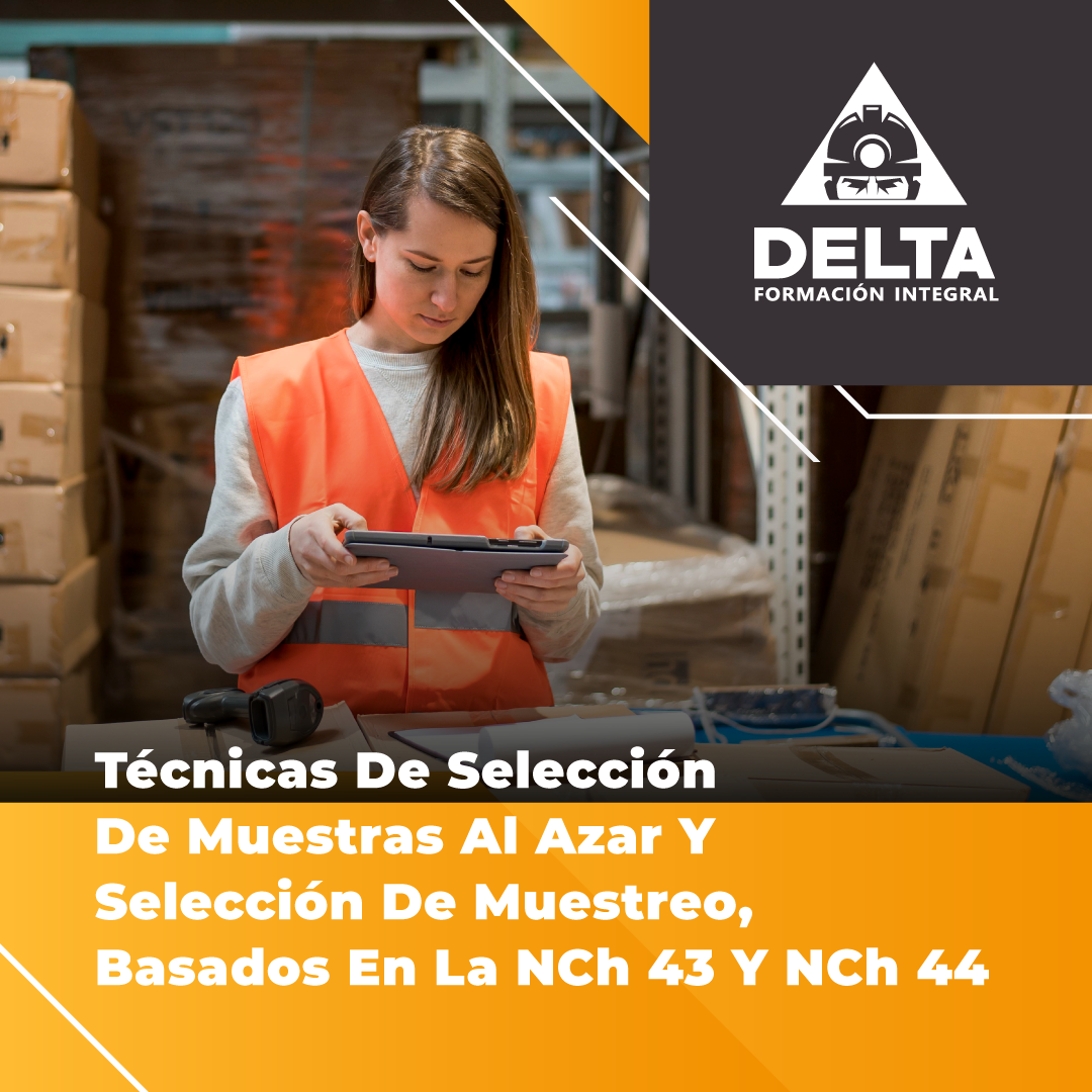 Curso Técnicas de Selección de muestras al azar y de muestreo, basados en la NCh 43 y 44 - Delta formación