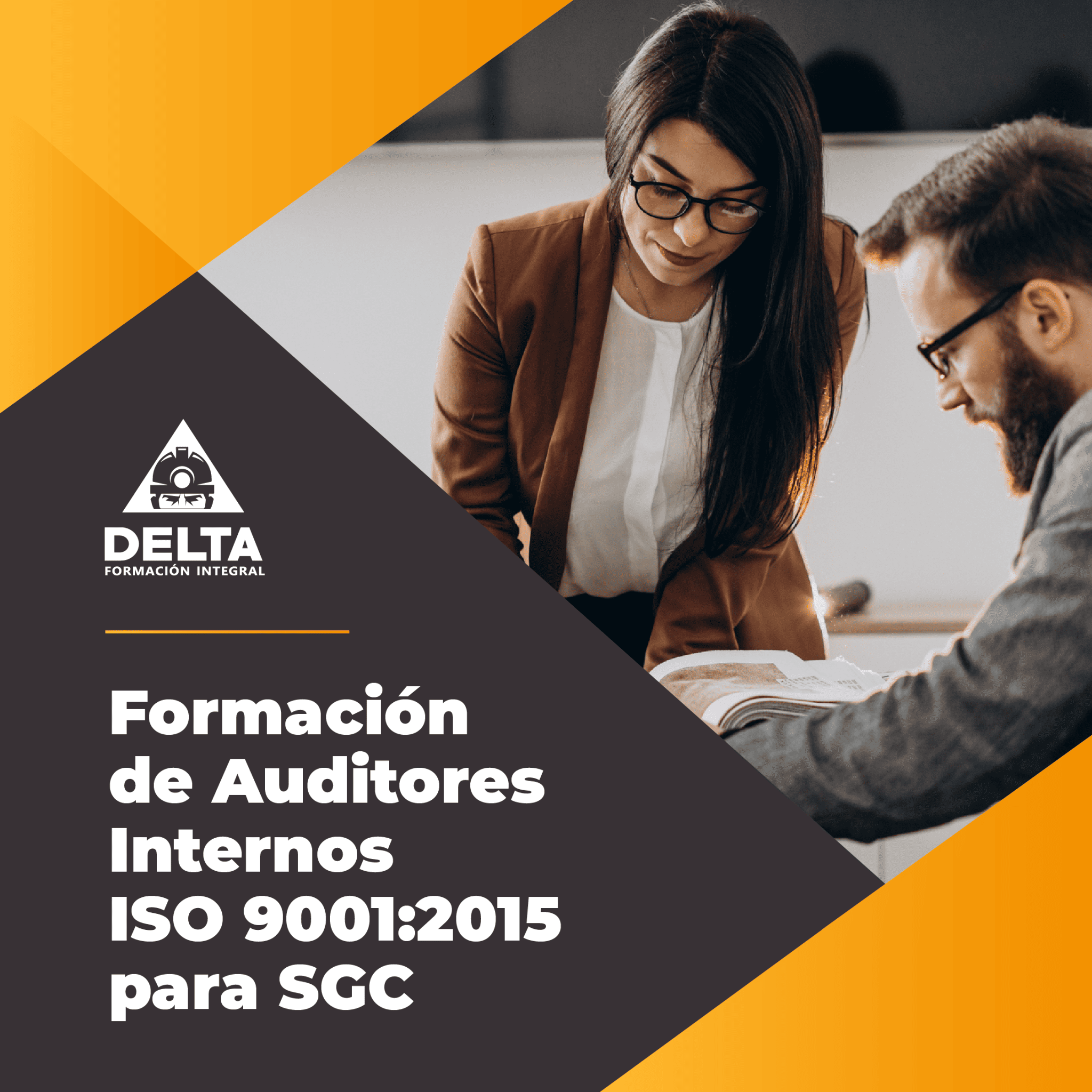 Curso Formación de Auditor Interno ISO 9001 SGC - Delta Formación Integral OTEC